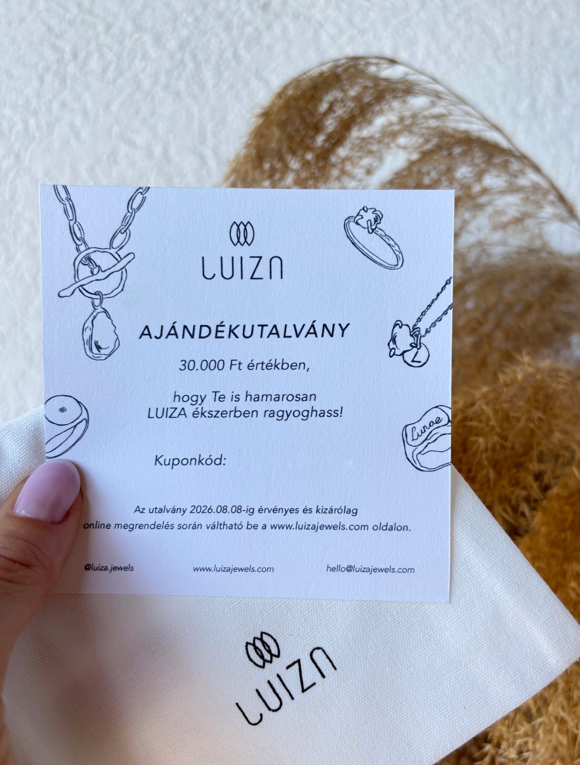 Featured image for “LUIZA voucher”