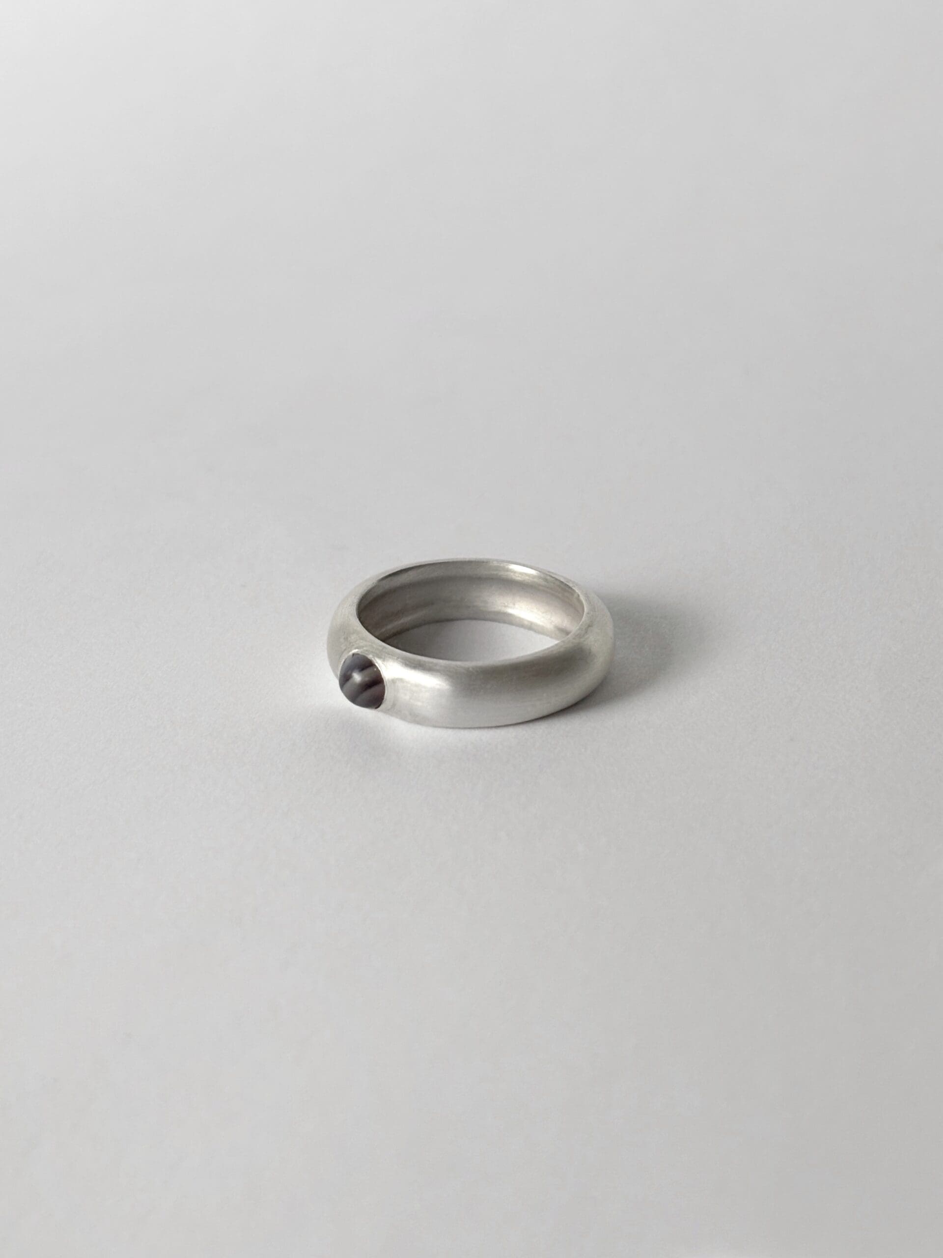 Featured image for “Achát slim gyűrű”